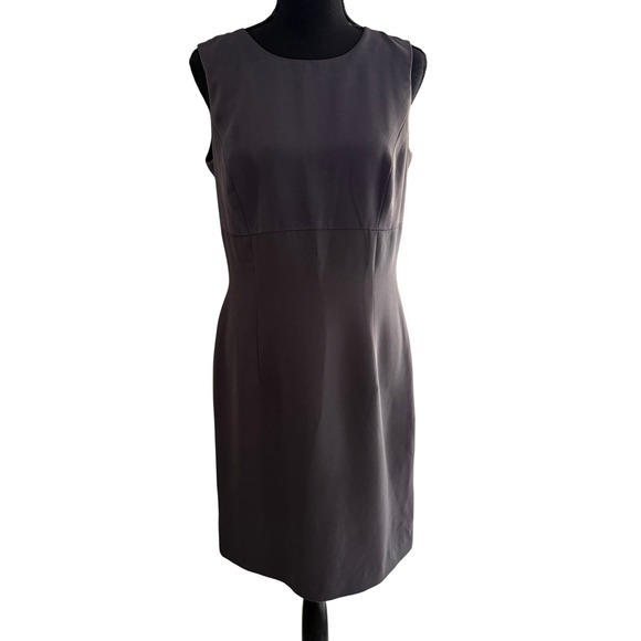 Vintage YL by Yair Sleeveless Sheath Dress Women's Size 10 Career Office 90s - Picture 1 of 6